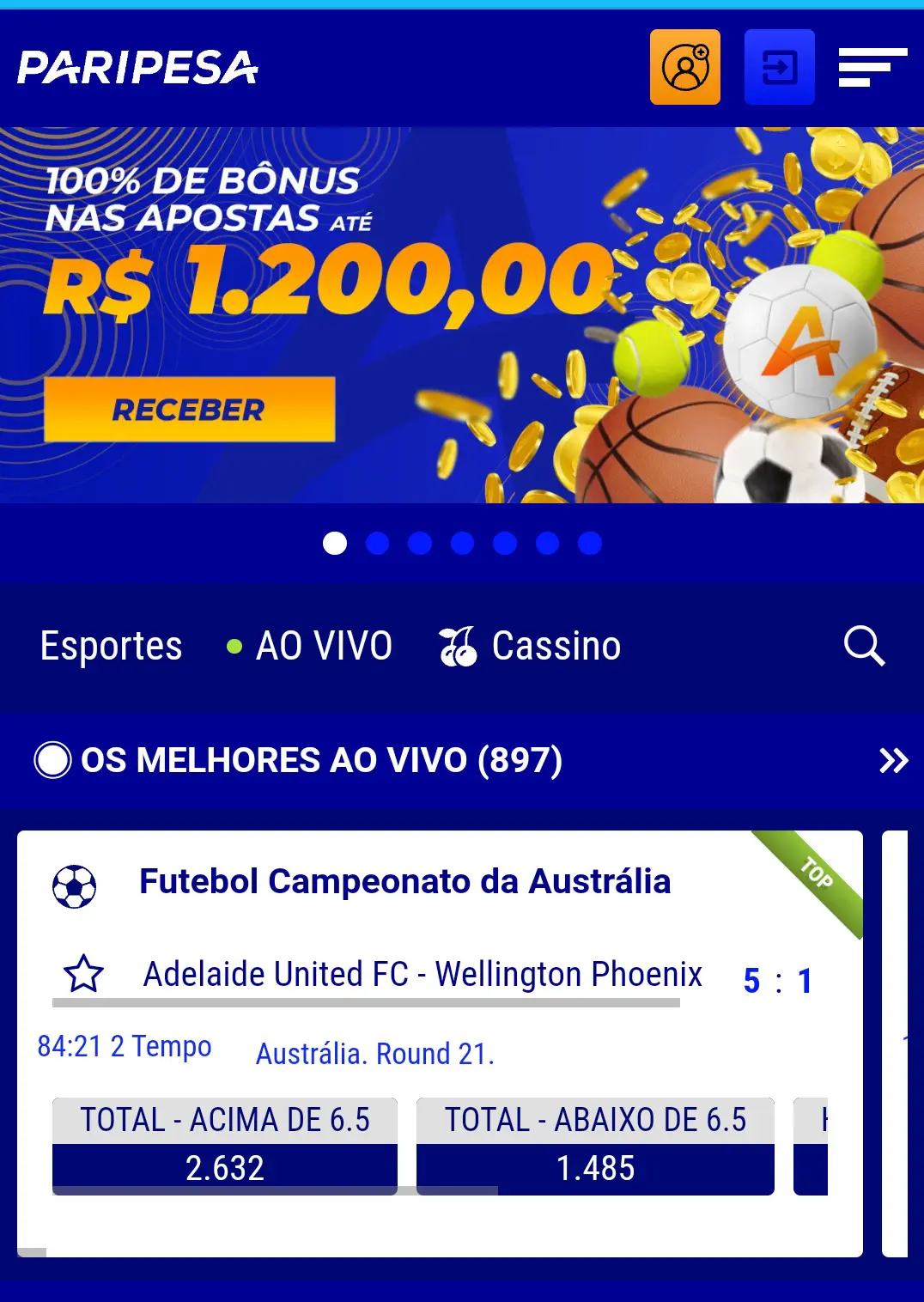 Site de Apostas Esportivas Paripesa