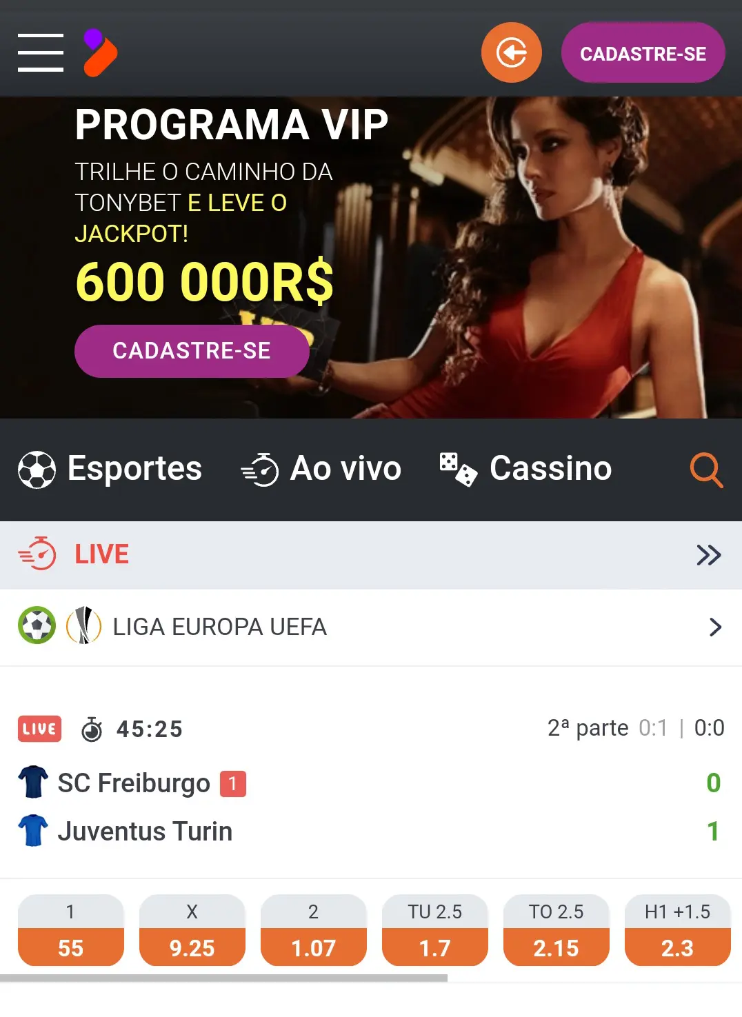 Página inicial