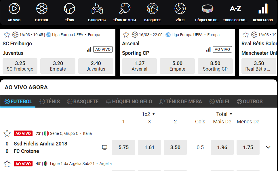 Site de Apostas Esportivas Librabet