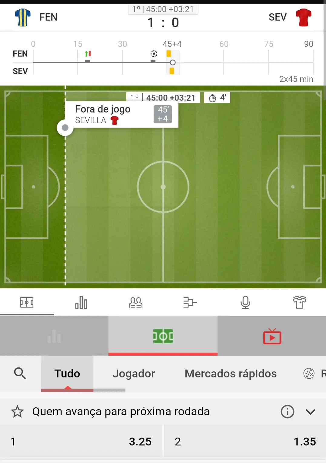 Transmissão ao vivo
