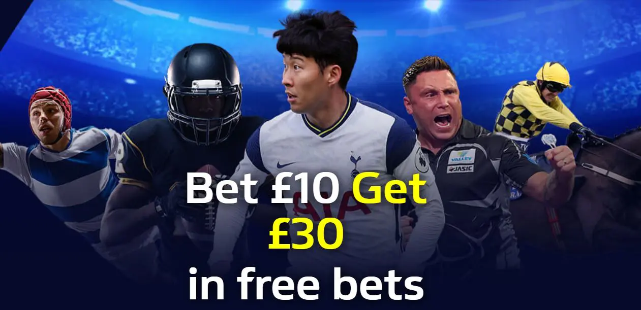 William Hill aposta 10 recebe 30