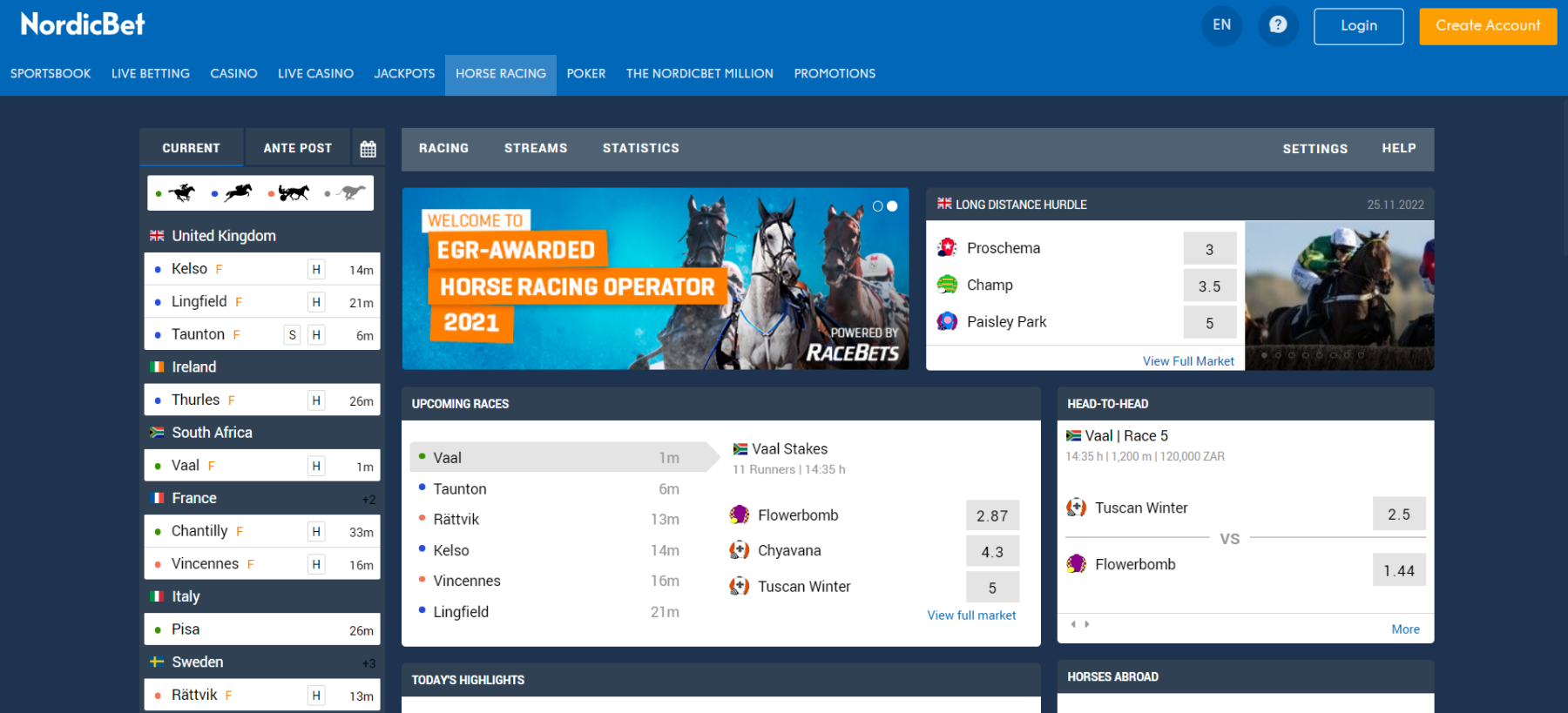 corridas de cavalos