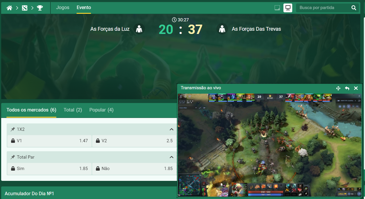 betwinner eSports