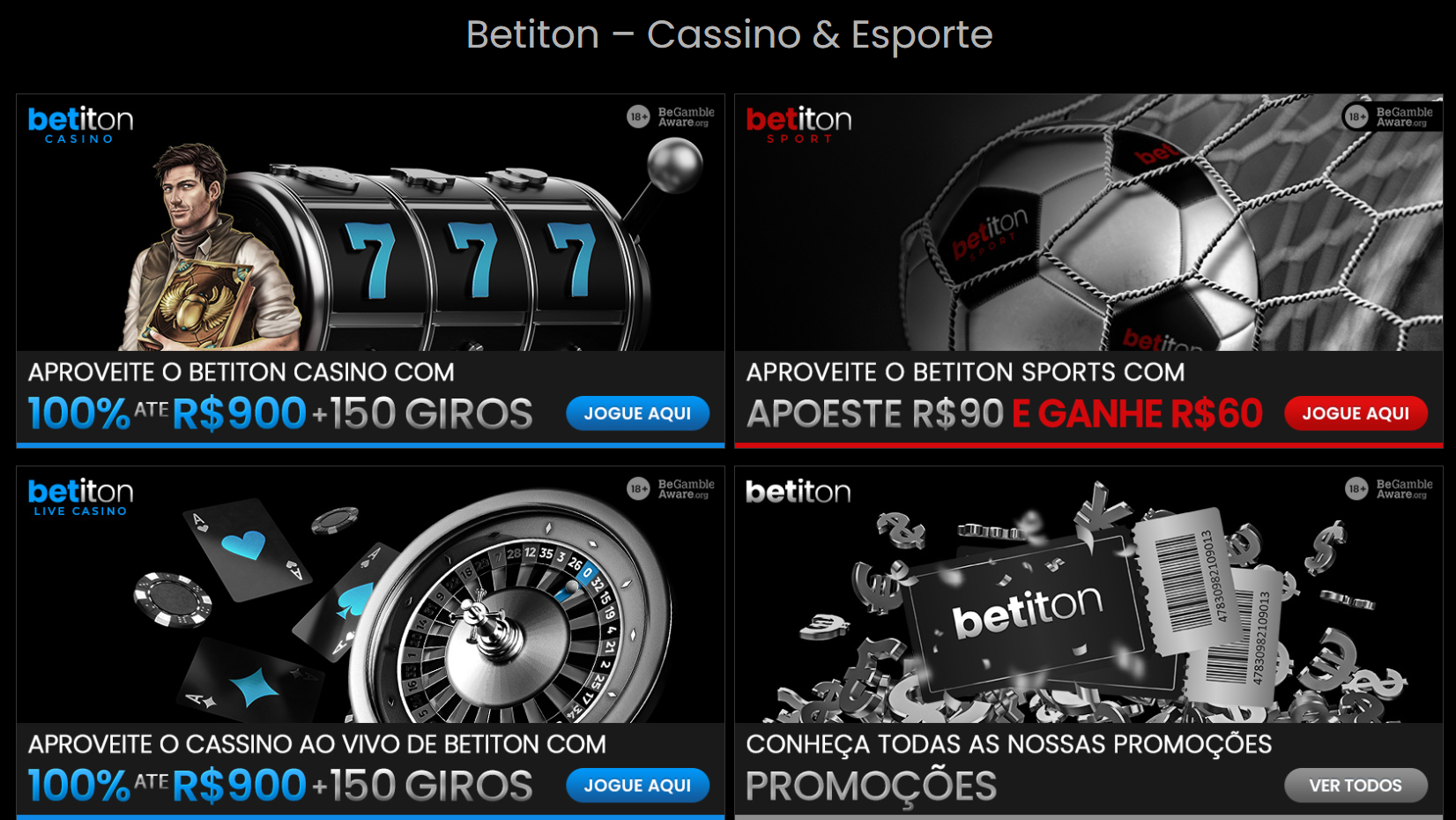 casa de Apostas Esportivas Betiton