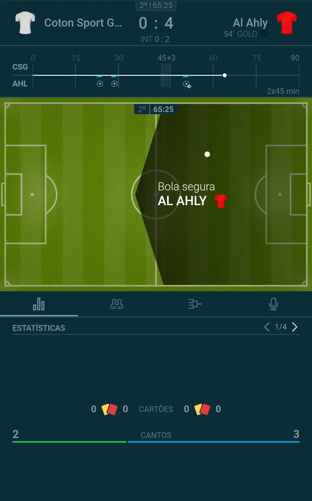 transmissão ao vivo