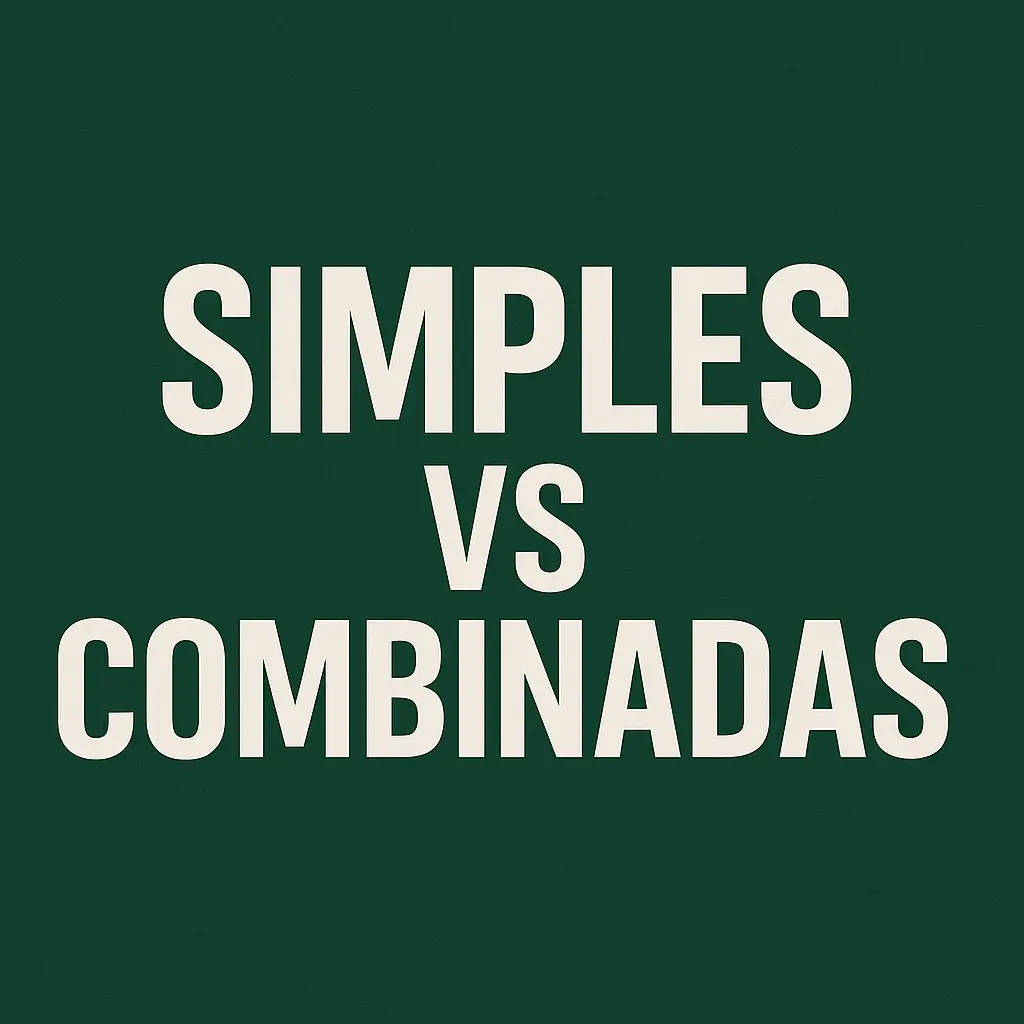 apostas simples e apostas combinadas