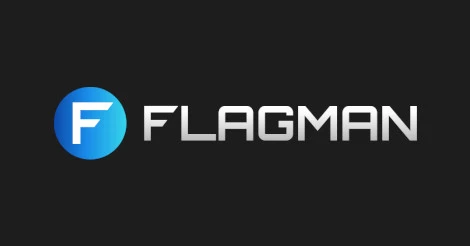 Logotipo da casa de apostas online Flagman